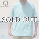画像: 17/1 空紡糸天竺（12オンス）ヘンリーネック ハーフスリーブ Tシャツ【MADE IN JAPAN】『日本製』/ Upscape Audience