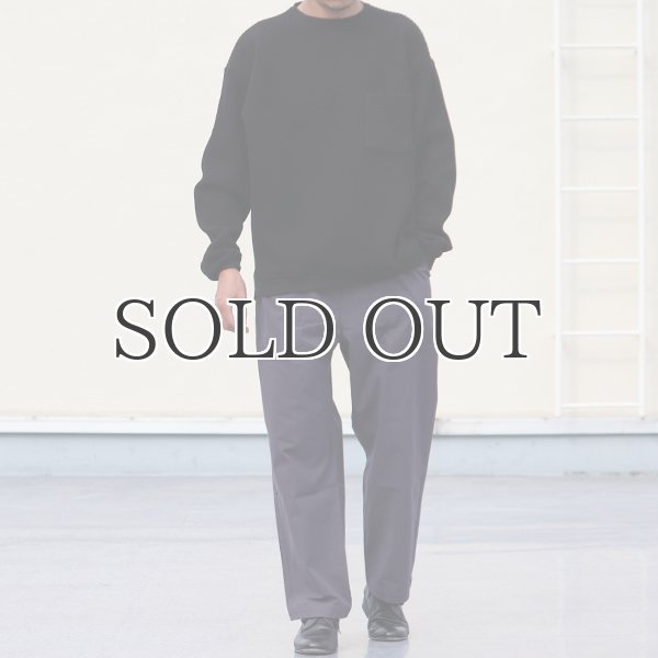 画像7: 「尾州」コットンキルト クルーネック プルオーバー【MADE IN JAPAN】『日本製』 / Upscape Audience (7)