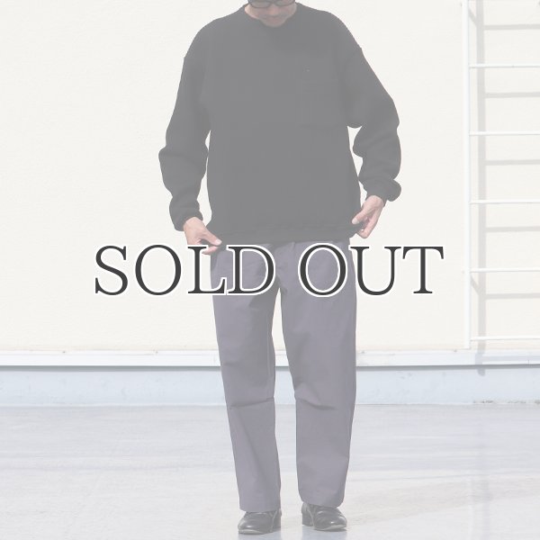 画像8: 「尾州」コットンキルト クルーネック プルオーバー【MADE IN JAPAN】『日本製』 / Upscape Audience (8)