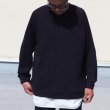 画像9: EXLANWOOL® (エクスランウール) スムース サドルショルダー ガゼット クルーネック長袖【MADE IN JAPAN】『日本製』 / Upscape Audience (9)