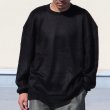 画像6: EXLANWOOL® (エクスランウール) シャギー クルーネック ニットソー【MADE IN JAPAN】『日本製』 / Upscape Audience (6)