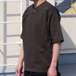 画像10: VORTEX8オンス（MVS天竺）コンチョボタンヘンリー ハーフスリーブ テーパードTシャツ【MADE IN JAPAN】『日本製』/ Upscape Audience (10)