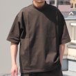 画像12: VORTEX 8オンス（MVS天竺）モックネック バルーン ハーフスリーブ Tシャツ【MADE IN JAPAN】『日本製』/ Upscape Audience (12)