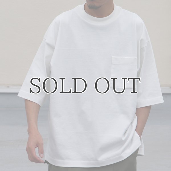 画像11: ヘビーウェイト プレーティング天竺 ( 11オンス ) クルーネック 胸ポケ付 ハーフスリーブ Tシャツ【MADE IN JAPAN】『日本製』/ Upscape Audience (11)