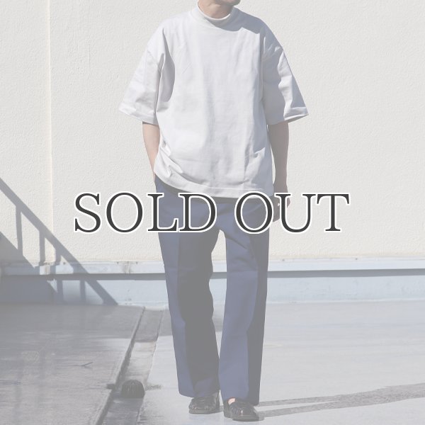 画像9: ヘビーウェイト プレーティング天竺(11オンス)モックネック ハーフスリーブ Tシャツ【MADE IN JAPAN】『日本製』/ Upscape Audience (9)