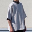 画像22: ヘビーウェイト プレーティング天竺(11オンス)モック ツートーンネック ハーフスリーブ Tシャツ【MADE IN JAPAN】『日本製』/ Upscape Audience (22)