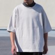 画像10: ヘビーウェイト プレーティング天竺(11オンス)モック ツートーンネック ハーフスリーブ Tシャツ【MADE IN JAPAN】『日本製』/ Upscape Audience (10)