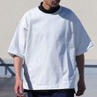 画像6: ヘビーウェイト プレーティング天竺(11オンス)モック ツートーンネック ハーフスリーブ Tシャツ【MADE IN JAPAN】『日本製』/ Upscape Audience (6)