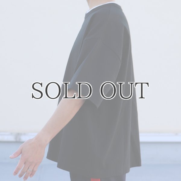 画像21: ヘビーウェイト プレーティング天竺(11オンス)クルー ツートーンネック ハーフスリーブ Tシャツ【MADE IN JAPAN】『日本製』/ Upscape Audience (21)