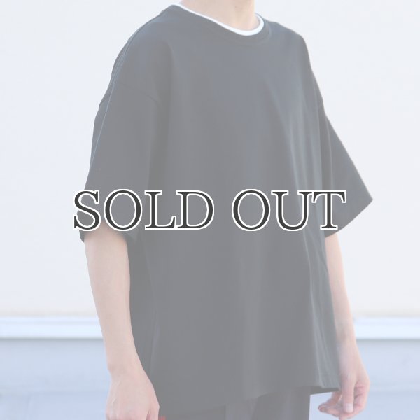 画像23: ヘビーウェイト プレーティング天竺(11オンス)クルー ツートーンネック ハーフスリーブ Tシャツ【MADE IN JAPAN】『日本製』/ Upscape Audience (23)