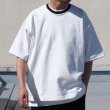 画像11: ヘビーウェイト プレーティング天竺（11オンス）クルー ツートーンネック ハーフスリーブ Tシャツ【MADE IN JAPAN】『日本製』/ Upscape Audience (11)