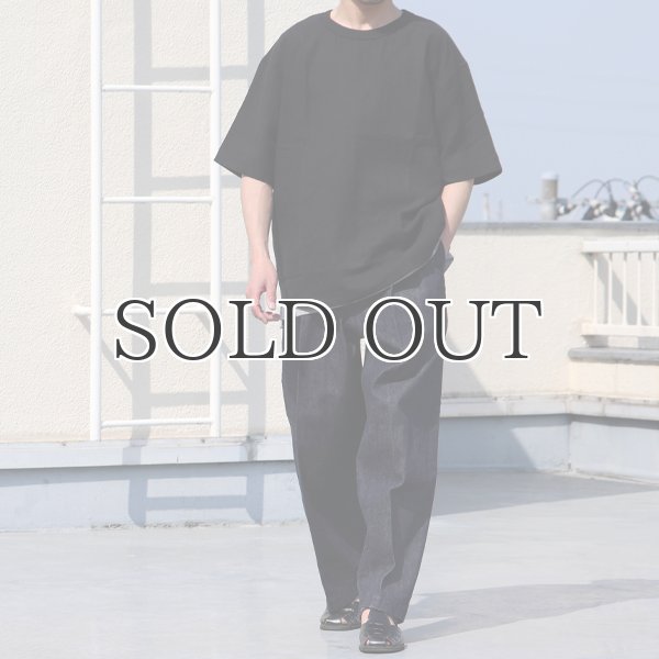 画像11: フレンチリネン グラスポケ付 ヘムラウンド ハーフスリーブ フハクシャツ【MADE IN JAPAN】『日本製』/ Upscape Audience (11)