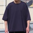 画像3: ハイゲージシャンブレー ダブルニット クルー ネック ハーフスリーブ リバーシブル Tシャツ【MADE IN JAPAN】『日本製』/ Upscape Audience (3)