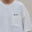 画像17: VORTEX 8オンス（MVS天竺）サイドスリット ブランドロゴ刺繍付き ハーフスリーブ ボクシーAライン Tee【MADE IN JAPAN】『日本製』/ Upscape Audience (17)