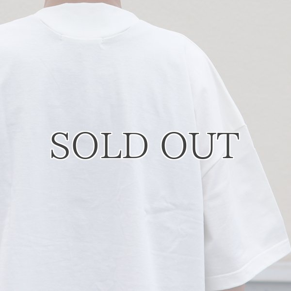 画像19: VORTEX 8オンス（MVS天竺）サイドスリット ブランドロゴ刺繍付き ハーフスリーブ ボクシーAライン Tee【MADE IN JAPAN】『日本製』/ Upscape Audience (19)