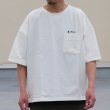 画像2: VORTEX 8オンス（MVS天竺）サイドスリット ブランドロゴ刺繍付き ハーフスリーブ ボクシーAライン Tee【MADE IN JAPAN】『日本製』/ Upscape Audience (2)