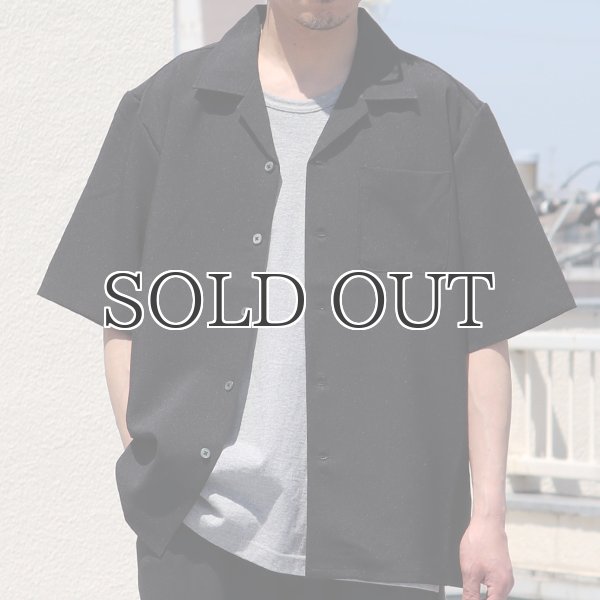 画像3: Reflax®(リフラクス)テック リネンライク トロピカル オープンカラー ハーフスリーブ シャツ【MADE IN JAPAN】『日本製』/ Upscape Audience (3)