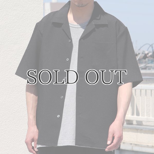 画像4: Reflax®(リフラクス)テック リネンライク トロピカル オープンカラー ハーフスリーブ シャツ【MADE IN JAPAN】『日本製』/ Upscape Audience (4)