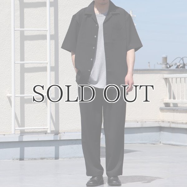 画像7: Reflax®(リフラクス)テック リネンライク トロピカル オープンカラー ハーフスリーブ シャツ【MADE IN JAPAN】『日本製』/ Upscape Audience (7)