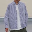 画像4: ワンウォッシュ ボタンダウン L/S テーパードシャツ【MADE IN JAPAN】『日本製』/ Upscape Audience (4)