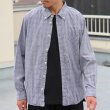 画像13: ワンウォッシュ ボタンダウン L/S テーパードシャツ【MADE IN JAPAN】『日本製』/ Upscape Audience (13)