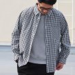 画像14: ワンウォッシュ ボタンダウン L/S テーパードシャツ【MADE IN JAPAN】『日本製』/ Upscape Audience (14)