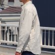 画像3: ワンウォッシュ ボタンダウン L/S テーパードシャツ【MADE IN JAPAN】『日本製』/ Upscape Audience (3)