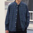 画像11: ワンウォッシュ ボタンダウン L/S テーパードシャツ【MADE IN JAPAN】『日本製』/ Upscape Audience (11)