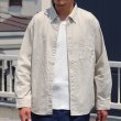 画像2: ワンウォッシュ ボタンダウン L/S テーパードシャツ【MADE IN JAPAN】『日本製』/ Upscape Audience (2)