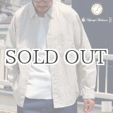 画像: ワンウォッシュ ボタンダウン L/S テーパードシャツ【MADE IN JAPAN】『日本製』/ Upscape Audience
