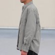 画像5: ワンウォッシュ ボタンダウン L/S テーパードシャツ【MADE IN JAPAN】『日本製』/ Upscape Audience (5)
