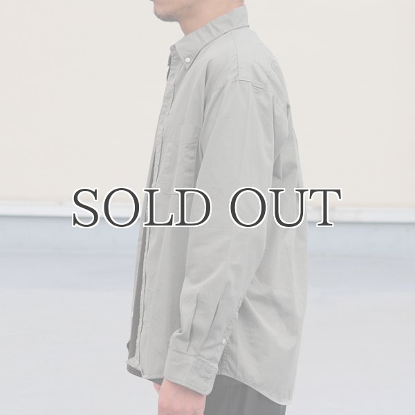 画像5: ワンウォッシュ ボタンダウン L/S テーパードシャツ【MADE IN JAPAN】『日本製』/ Upscape Audience (5)