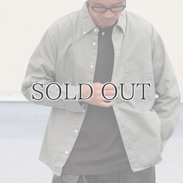 画像9: ワンウォッシュ ボタンダウン L/S テーパードシャツ【MADE IN JAPAN】『日本製』/ Upscape Audience (9)