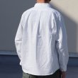 画像12: ワンウォッシュ ボタンダウン L/S テーパードシャツ【MADE IN JAPAN】『日本製』/ Upscape Audience (12)