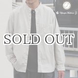画像: ワンウォッシュ バンドカラー L/S テーパードシャツ【MADE IN JAPAN】『日本製』/ Upscape Audience