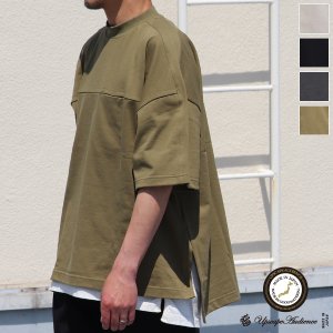 画像: VORTEX 8オンス（MVS天竺）シームポケット サイドスリット Aライン ハーフスリーブ Tシャツ【MADE IN JAPAN】『日本製』/ Upscape Audience
