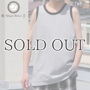 画像: 丸胴 ヘビーウェイト（度詰天竺）10オンス サイドスリット スクエア バイカラー ロングタンク【MADE IN JAPAN】『日本製』/ Upscape Audience