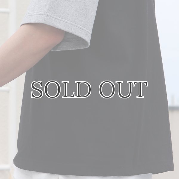 画像24: 丸胴ヘビーウェイト(度詰天竺）10オンス ラグラン ツートン BBアンダー Tシャツ【MADE IN JAPAN】『日本製』/ Upscape Audience (24)