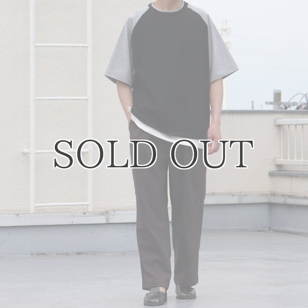 画像16: 丸胴ヘビーウェイト(度詰天竺）10オンス ラグラン ツートン BBアンダー Tシャツ【MADE IN JAPAN】『日本製』/ Upscape Audience (16)