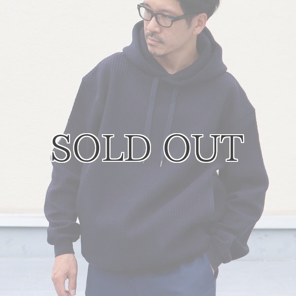 画像8: 「尾州」コットンキルト プルオーバー パーカー【MADE IN JAPAN】『日本製』【送料無料】 / Upscape Audience (8)