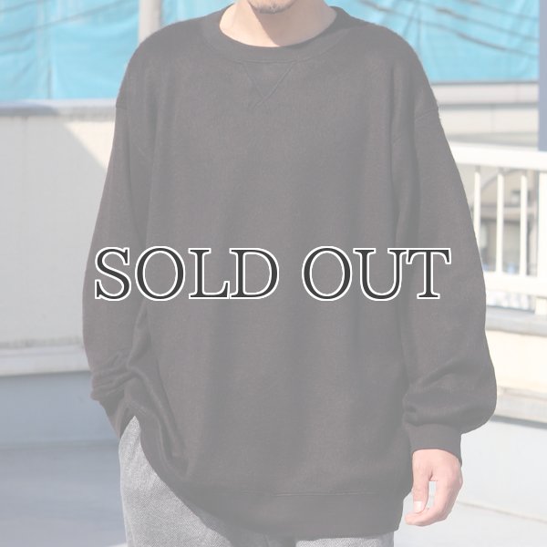 画像11: モヘアライク ウールシャギー ガゼット クルーネック ニットソー【MADE IN JAPAN】『日本製』 / Upscape Audience (11)