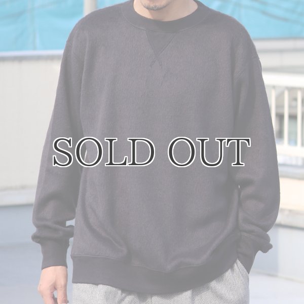 画像14: モヘアライク ウールシャギー ガゼット クルーネック ニットソー【MADE IN JAPAN】『日本製』 / Upscape Audience (14)