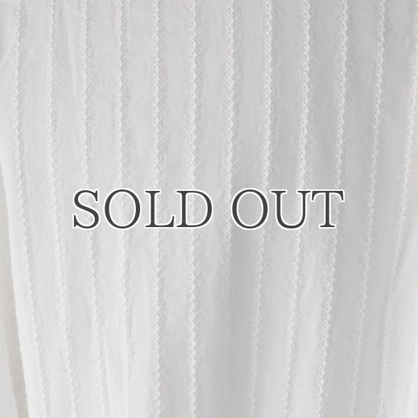 画像10: レノクロス（からみ織）ボタンダウン ボクシーAライン 長袖シャツ【MADE IN JAPAN】『日本製』/ Upscape Audience (10)