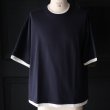 画像17: 「丹後」度詰天竺 (6オンス) フェイクレイヤード クルーネック ハーフスリーブ Tシャツ【MADE IN JAPAN】『日本製』/ Upscape Audience (17)