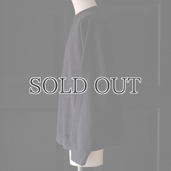 画像30: ウールビッグワッフル クルーネック ニットソー【MADE IN JAPAN】『日本製』 / Upscape Audience (30)