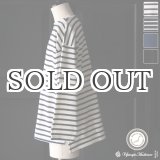 画像: 「尾州」セーターライク天竺（6.5オンス） ボートネック サイドスリット  長袖 Tシャツ【MADE IN JAPAN】『日本製』/ Upscape Audience