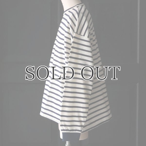 画像7: 「尾州」セーターライク天竺（6.5オンス） クルーネック サイドスリット  長袖 Tシャツ【MADE IN JAPAN】『日本製』/ Upscape Audience (7)