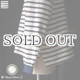 画像: 「尾州」セーターライク天竺（6.5オンス） クルーネック サイドスリット  長袖 Tシャツ【MADE IN JAPAN】『日本製』/ Upscape Audience