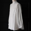 画像8: 播州織 ダンガリー レギュラーカラー ボクシーAライン 長袖ワークシャツ【MADE IN JAPAN】『日本製』/ Upscape Audience (8)