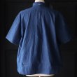 画像13: 「備後」 6オンス ムラデニム 釦ダウン ボク シーAライン ハーフスリーブシャツ【MADE IN JAPAN】『日本製』/ Upscape Audience (13)